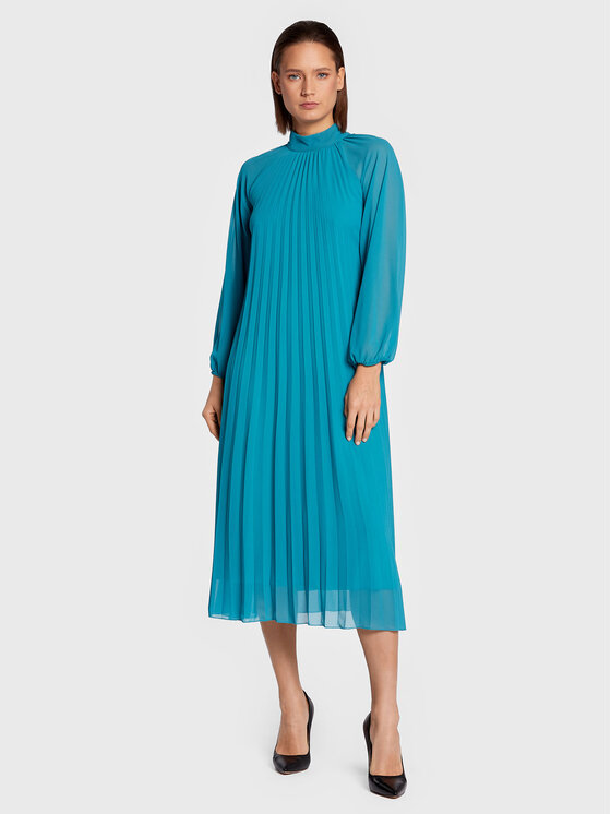 Dixie Rochie cocktail A319U059 Albastru Regular Fit