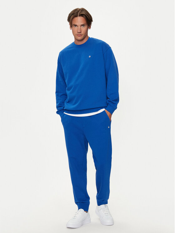 United Colors Of Benetton United Colors Of Benetton Jogginghose 342ZUF01B Blau Regular Fit