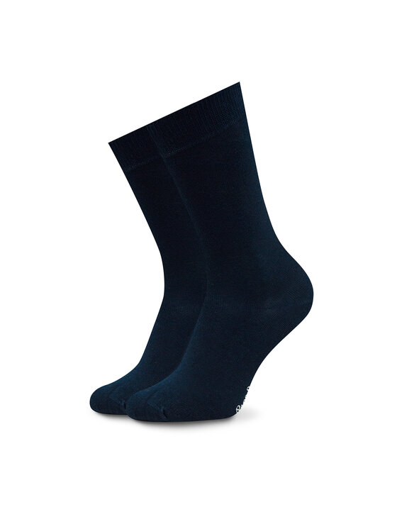 Pepe Jeans Pepe Jeans Sada 3 párů vysokých ponožek unisex PMU30008 Tmavomodrá