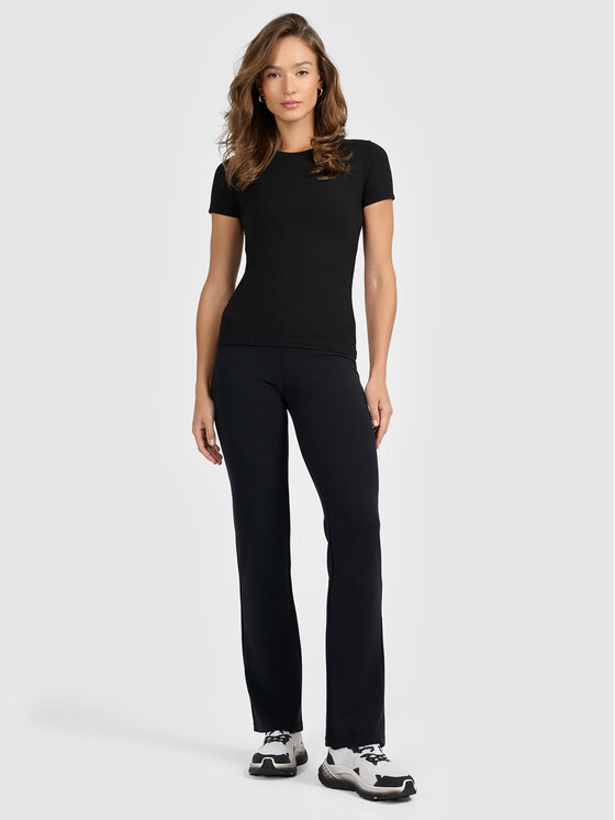 4F 4F T-Shirt NOS Czarny Slim Fit