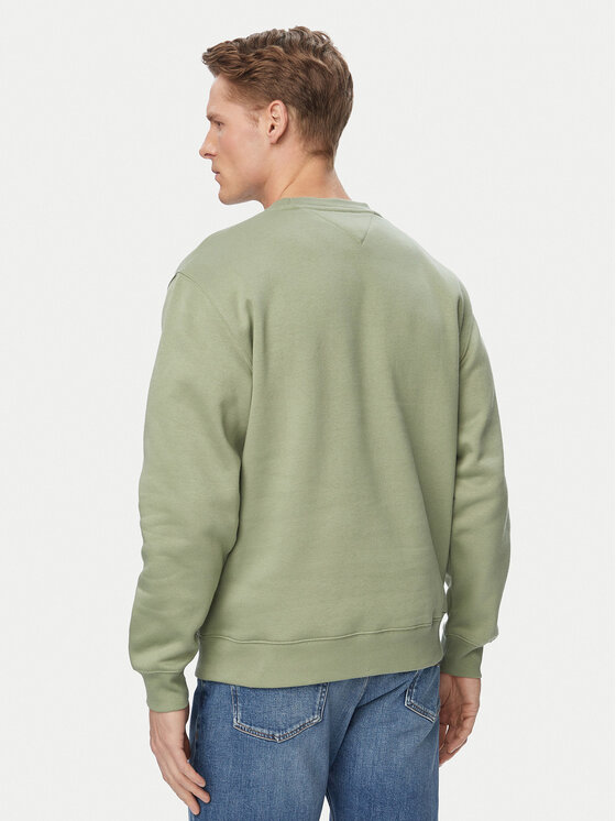 Tommy Jeans Tommy Jeans Felpa DM0DM20741 Verde Regular Fit
