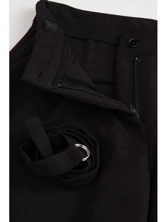 Coccodrillo Coccodrillo Spodnie materiałowe WC5119101BSG-021 Czarny Regular Fit