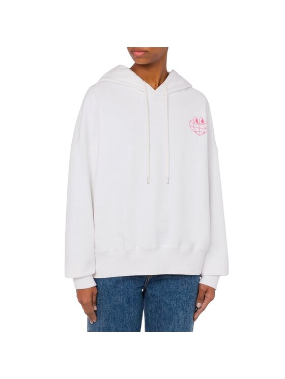 MOSCHINO MOSCHINO Felpa 9579739939151 Bianco Regular Fit