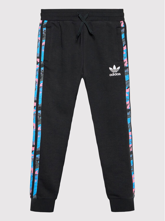 Gyerek Melegítő alsó adidas, Méret: 170 - 14/15Y, Fekete, Camo HK0324