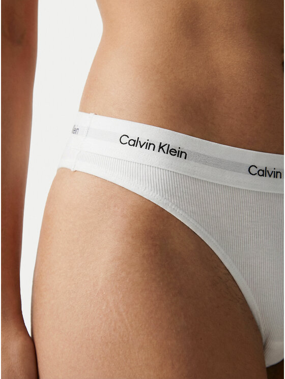 Calvin Klein Underwear Calvin Klein Underwear Chilot tanga LV00QD5357 Alb