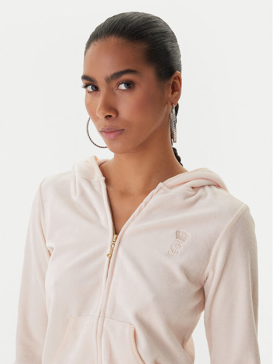 Juicy Couture Juicy Couture Bluză Robyn JCSEBJ007G Roz Slim Fit