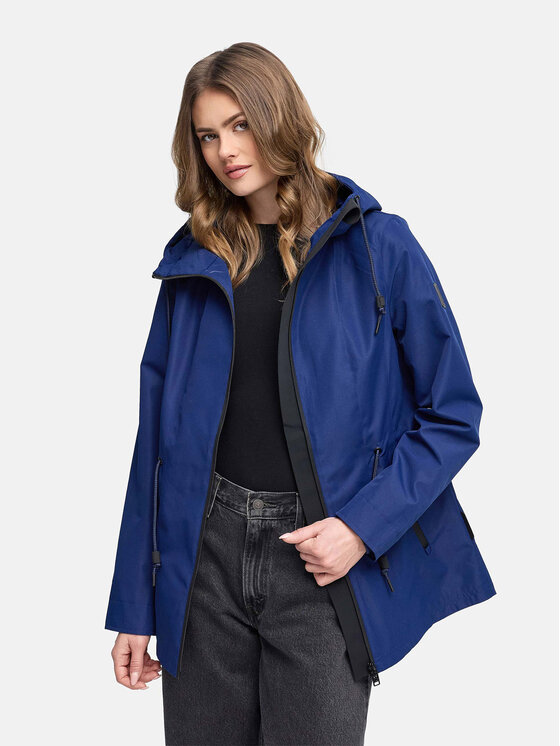 Navahoo Navahoo Kurtka przejściowa Blumentanz Niebieski Regular Fit
