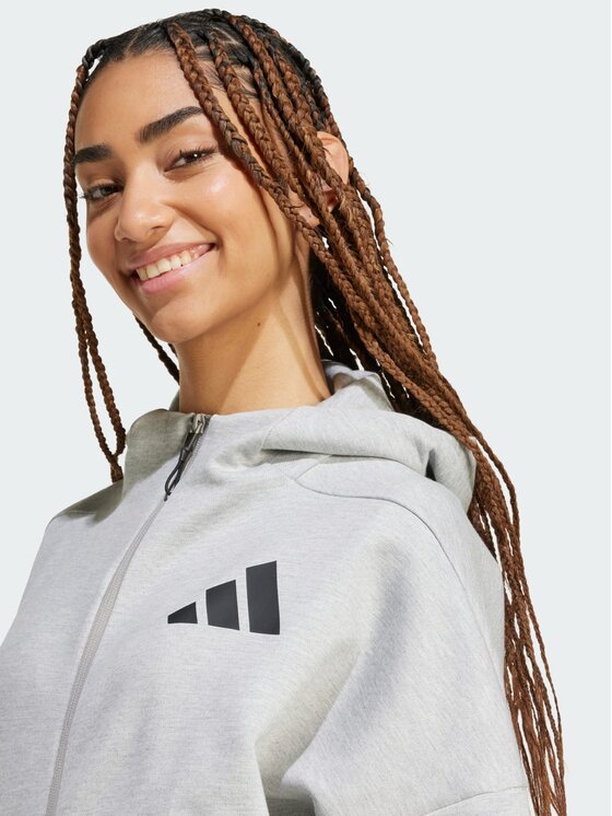 adidas adidas Bluza 136895 Szary Loose Fit