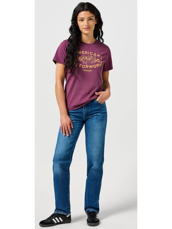 Wrangler Wrangler Jeansy Sunset 651 Niebieski Straight Fit