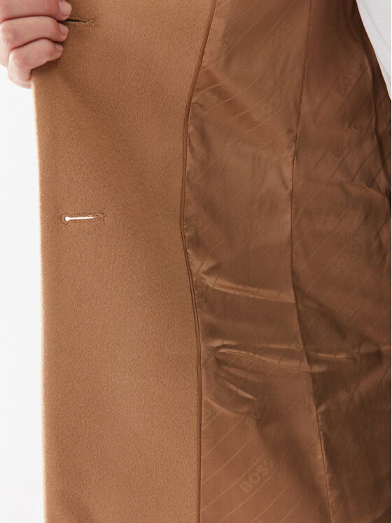 BOSS Boss Vuneni kaput Catara 50501019 Bež Slim Fit