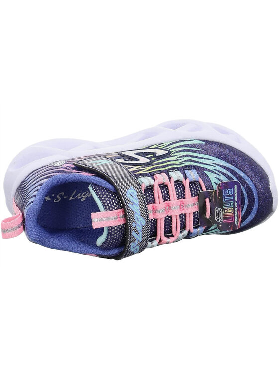 Skechers Skechers Sneakersy 302321L-NVMT Granatowy