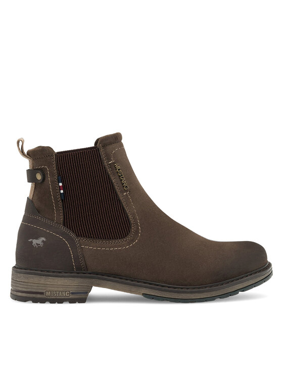 Mustang Mustang Schnürschuhe 4157-608 Braun