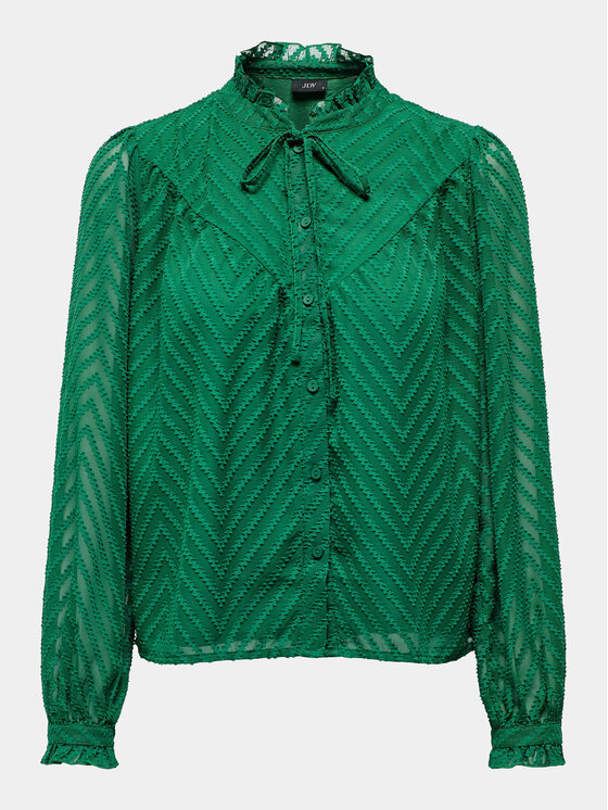 JDY JDY Krekls Gretha 15306183 Zaļš Regular Fit