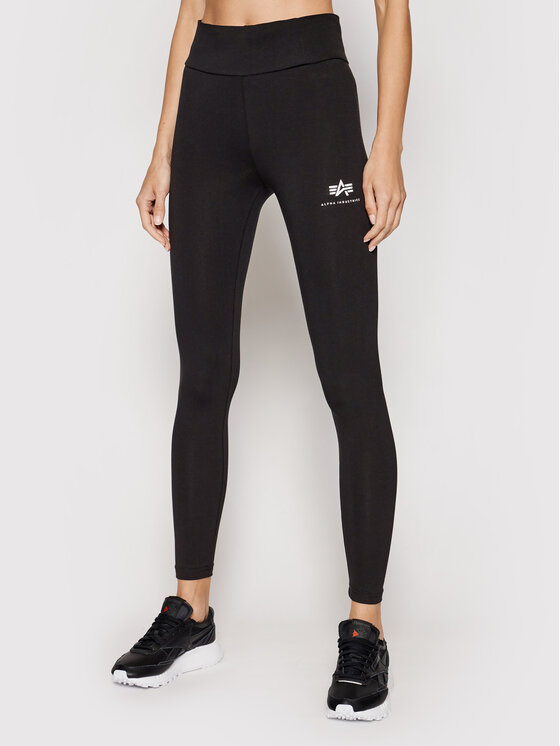 Alpha Industries Leggings Basic 116053 Crna Slim Fit