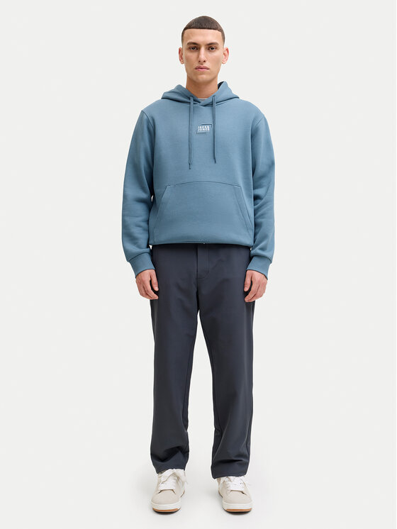 Jack & Jones Jack & Jones Bluza Corp 12268422 Niebieski Regular Fit
