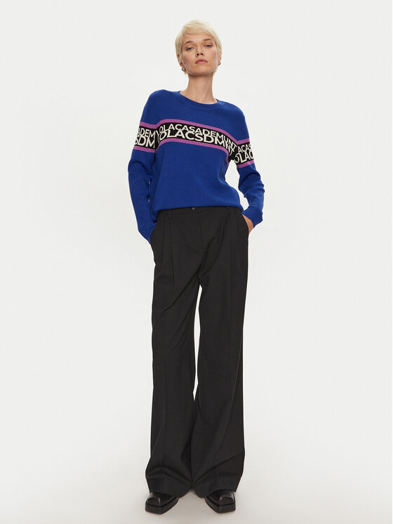 LOLA CASADEMUNT lola_casademunt Pullover LF2411020 Blau Regular Fit