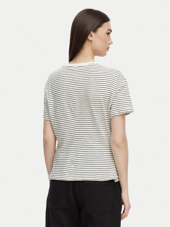 Tommy Hilfiger Tommy Hilfiger T-krekls WW0WW49256 Balts Relaxed Fit