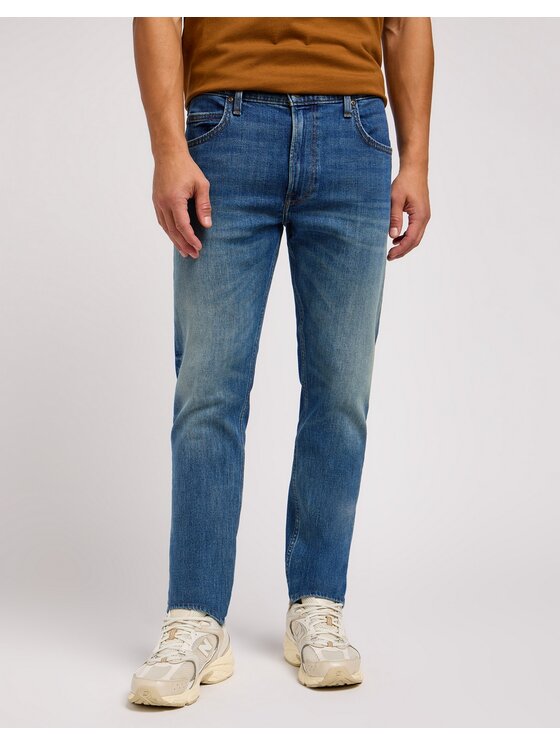 Lee Lee Jeansy 112349323 Niebieski Slim Fit