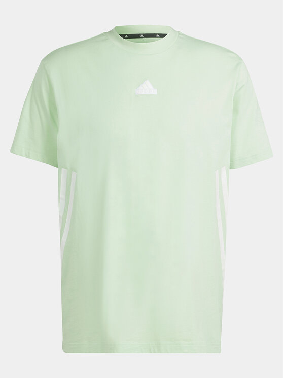 adidas adidas Majica Future Icons 3-Stripes IR9169 Zelena Loose Fit