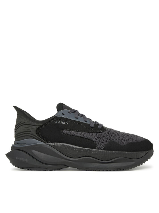 Clarks Clarks Sneakersy Clarks Pace 26184667 Čierna