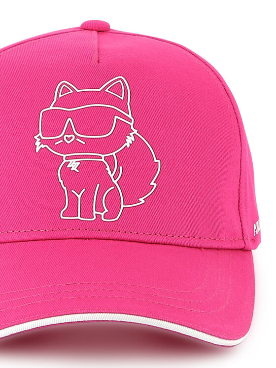 KARL LAGERFELD KARL LAGERFELD Cepure ar nagu Z30389 Rozā