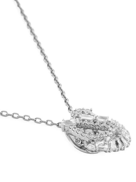 Swarovski Swarovski Náhrdelník Swan 5732412 Strieborná