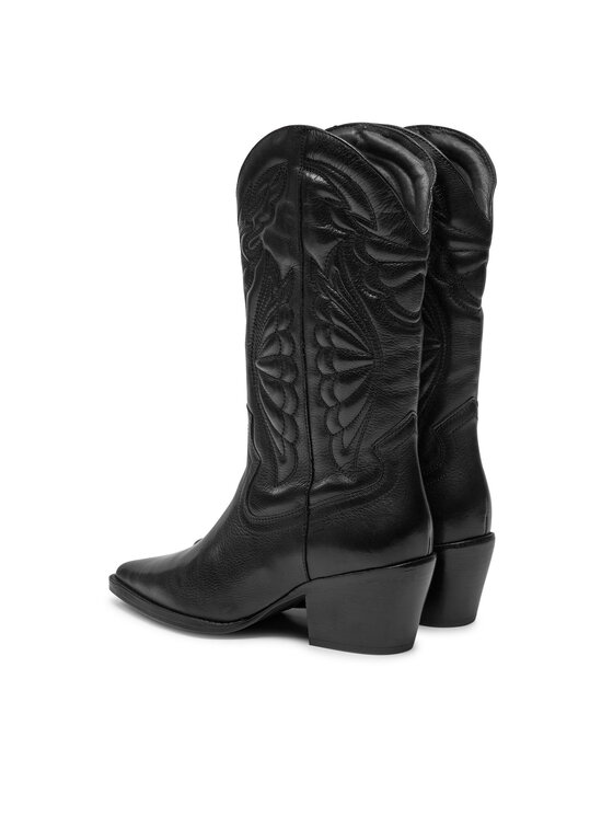 Bronx Bronx Cizme și botine cowboy 34180-J 01 Negru