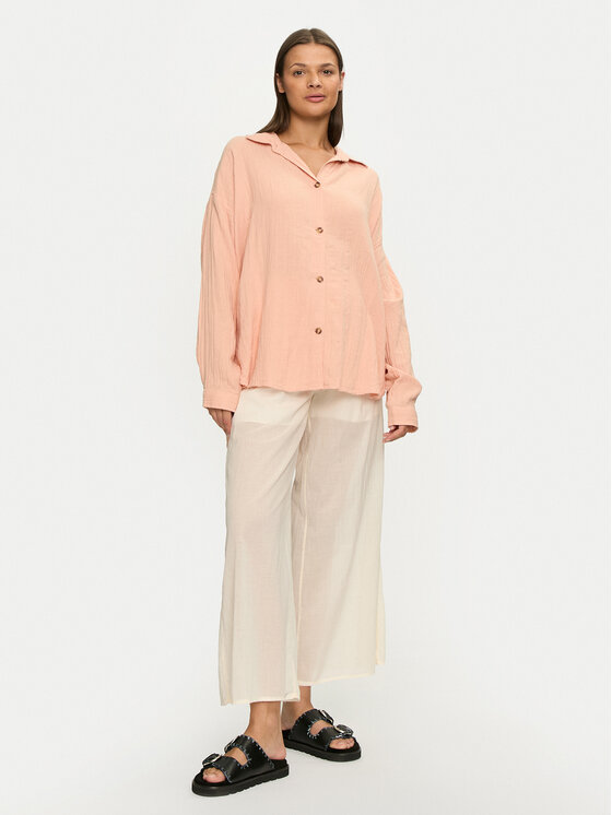 Roxy Roxy Srajca Morning Time ERJWT03613 Koral Regular Fit