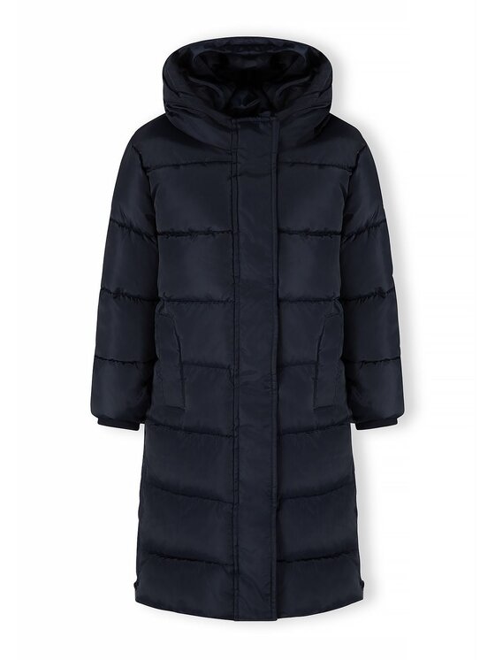 minoti minoti Kurtka zimowa 32COAT186B Granatowy Longline Fit