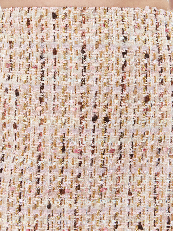 Luisa Spagnoli Luisa Spagnoli Mini suknja Frammento 540363 Bež Regular Fit