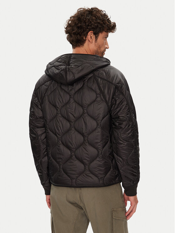 C.P. Company C.P. Company Μπουφάν μεταβατικό 19CMOW047A 110158A Μαύρο Regular Fit
