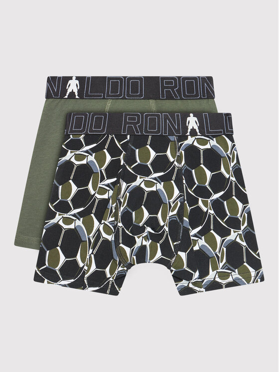 Cristiano Ronaldo CR7 Set de boxeri Trunk 2-Pack 8400-51-565 Verde