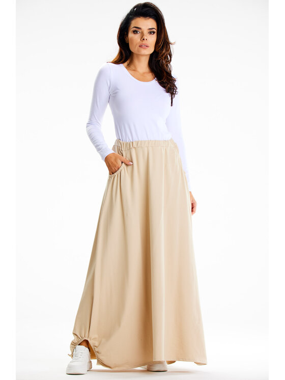 Infinite You Infinite You Sukňa M312 Béžová Basic Fit