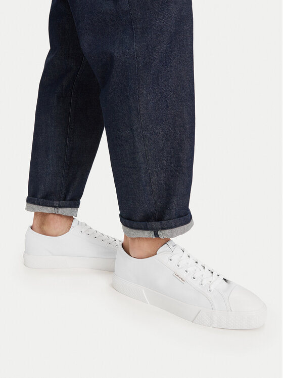 Calvin Klein Modne superge Vulc Laceup Cv HM0HM02121 Bela