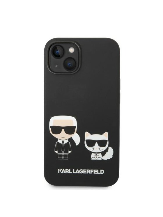 KARL LAGERFELD KARL LAGERFELD Etui na telefon iPhone 14 Plus Czarny