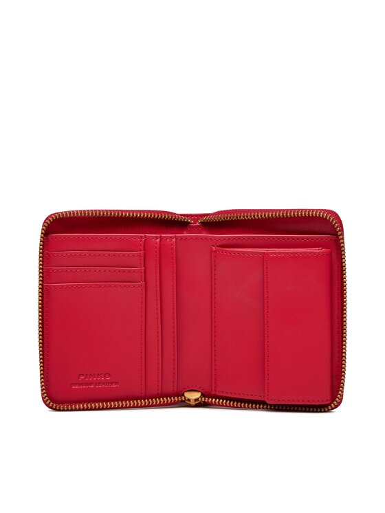 PINKO Pinko Veľká dámska peňaženka Taylor Zip Around PE 24 PCPL 100249 A0F1 Červená