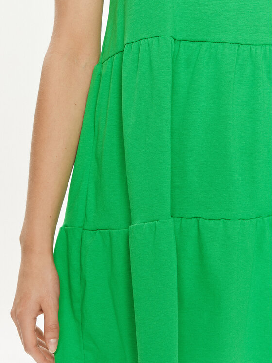 Vila Vila Poletna obleka Summer 14087541 Zelena Loose Fit