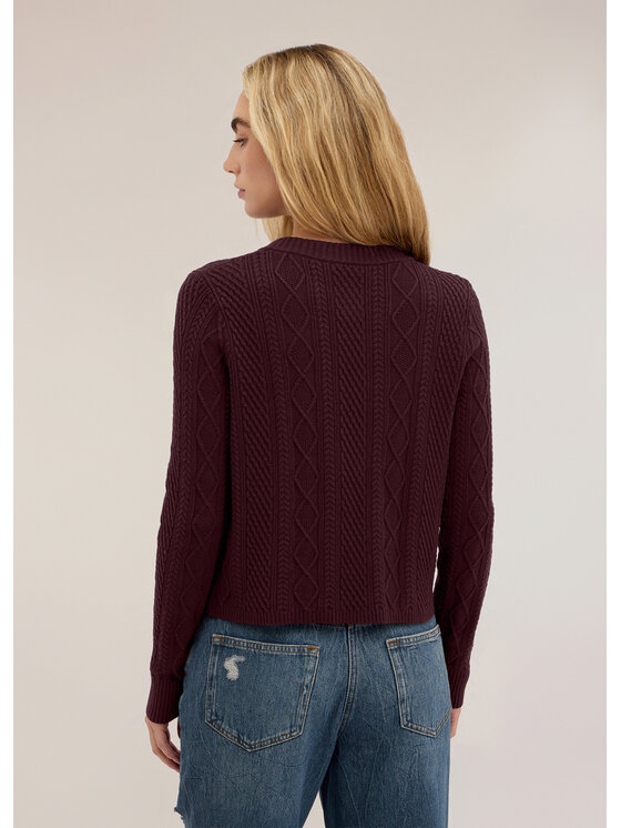 Motivi Motivi Maglione M420W004133N036 Bordeaux Regular Fit