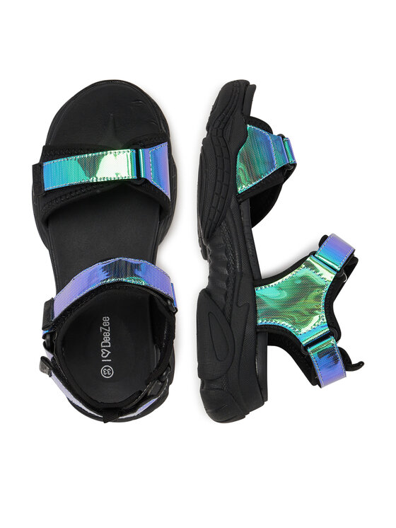 DeeZee DeeZee Sandali CSXP2056-01 Črna