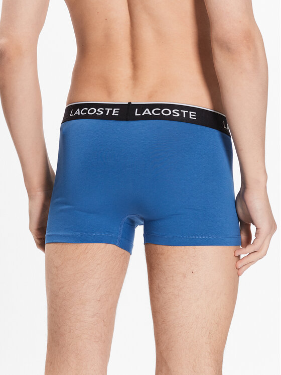 Lacoste Lacoste Komplekti kuulub 3 paari boksereid 5H3389 Värviline