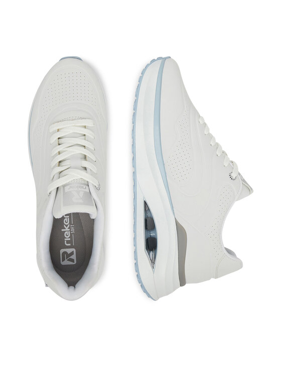 Rieker Revolution Lifestyle Rieker Revolution Lifestyle Sneakersy W2700-80 Biały