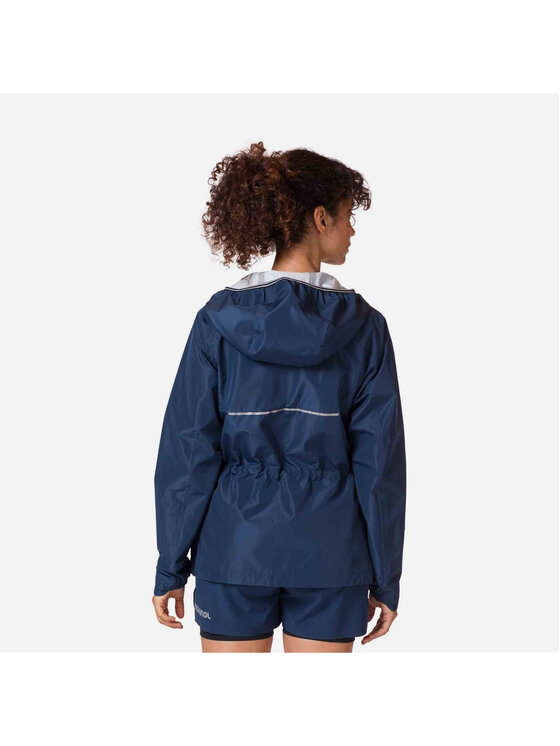 Rossignol Rossignol Kurtka przeciwdeszczowa W Skpr Active Jkt Granatowy Regular Fit