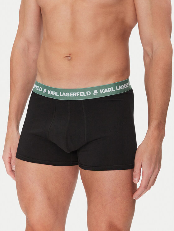 KARL LAGERFELD KARL LAGERFELD Set di 3 boxer A1M47021 Nero