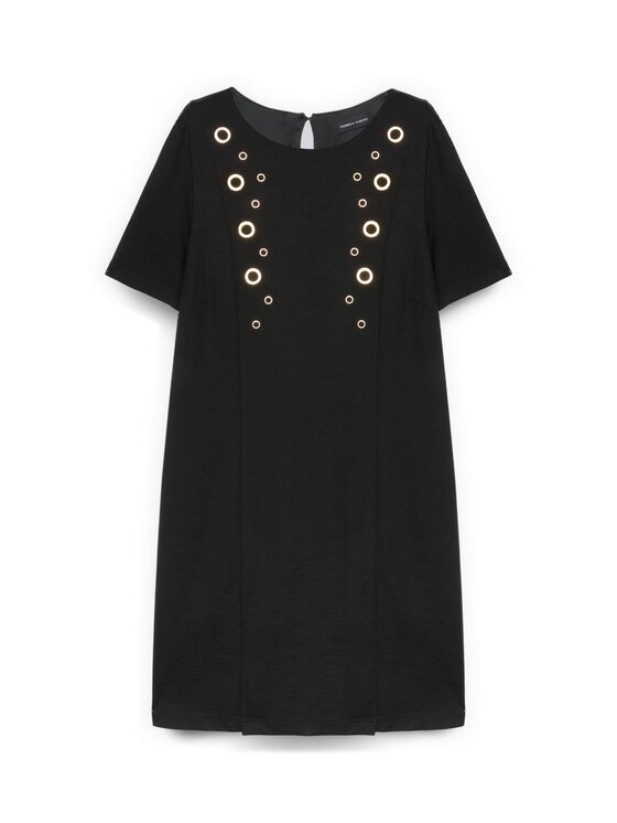 Fiorella Rubino Fiorella Rubino Vestito da giorno 7011T001742N033 Nero A-Line Fit