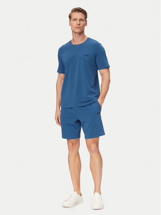 BOSS BOSS Szorty sportowe Mix&Match 50515314 Niebieski Regular Fit