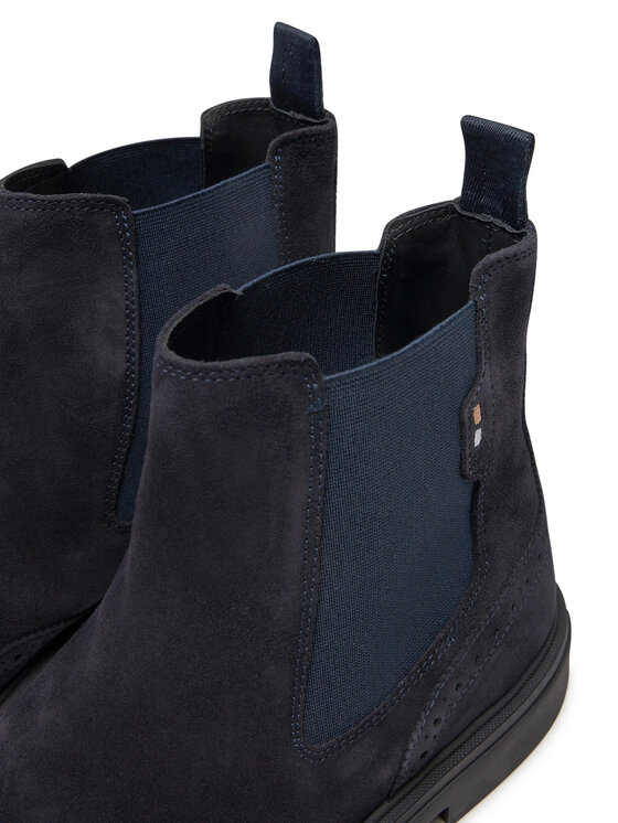 BOSS Boss Klassische Stiefeletten Calev 50523007 Dunkelblau