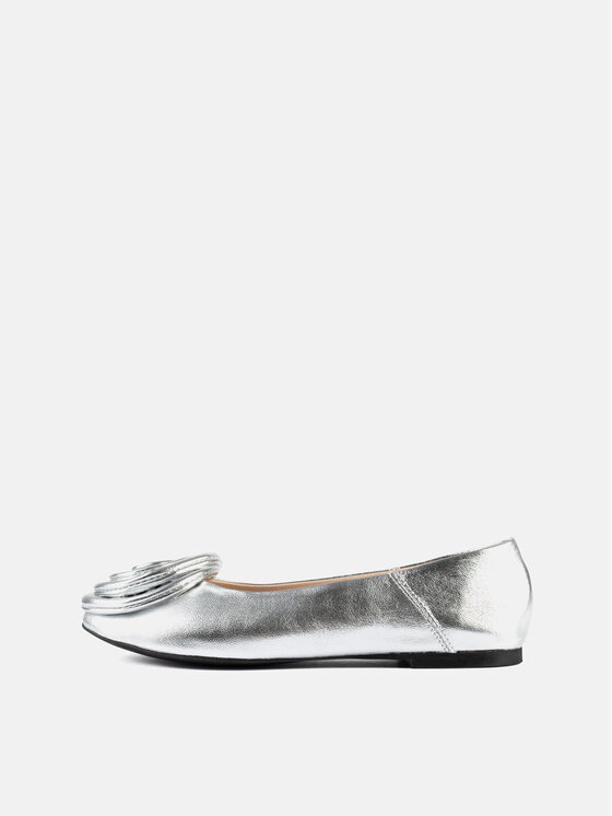 L37 L37 Ballerine WILD ROSES Argento