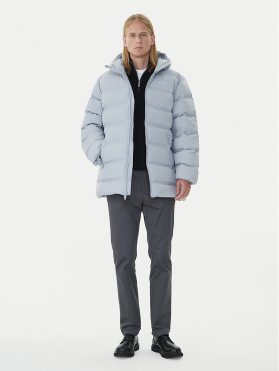 Calvin Klein Calvin Klein Vatovaná bunda LV04LD516G Šedá Regular Fit