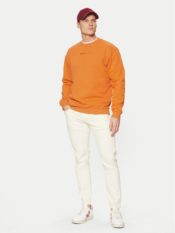 Tom Tailor Denim Tom Tailor Denim Pulóver 1038751 Narancssárga Regular Fit