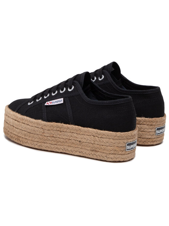 Superga Superga Espadrilky 2790 Rope S51186W Černá